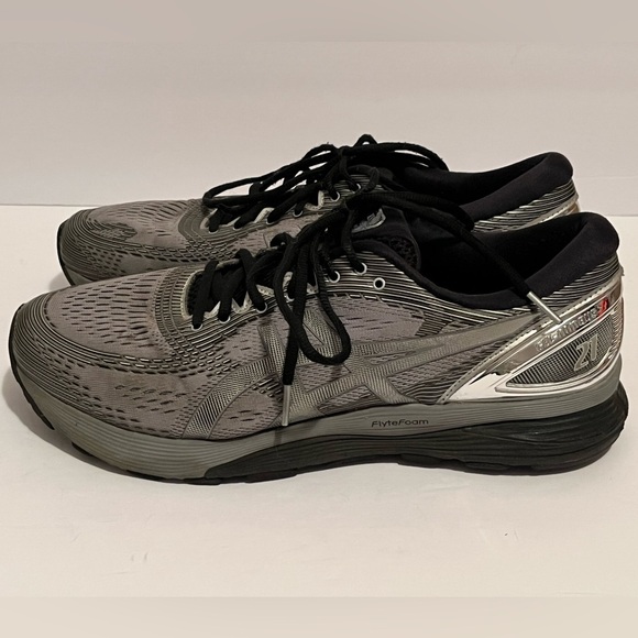 ASICS Shoes Mens 14 Gel Nimbus 21
Platinum Running Sneakers - Picture 2 of 16